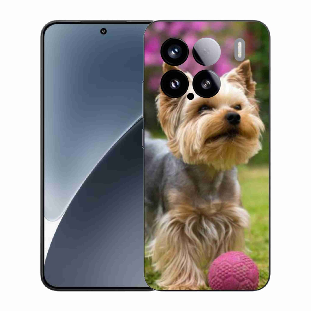 Gelový kryt mmCase na Xiaomi 15 - jorkšír 4