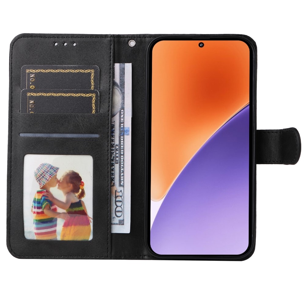 Clots knížkové pouzdro na Xiaomi 15 - černé