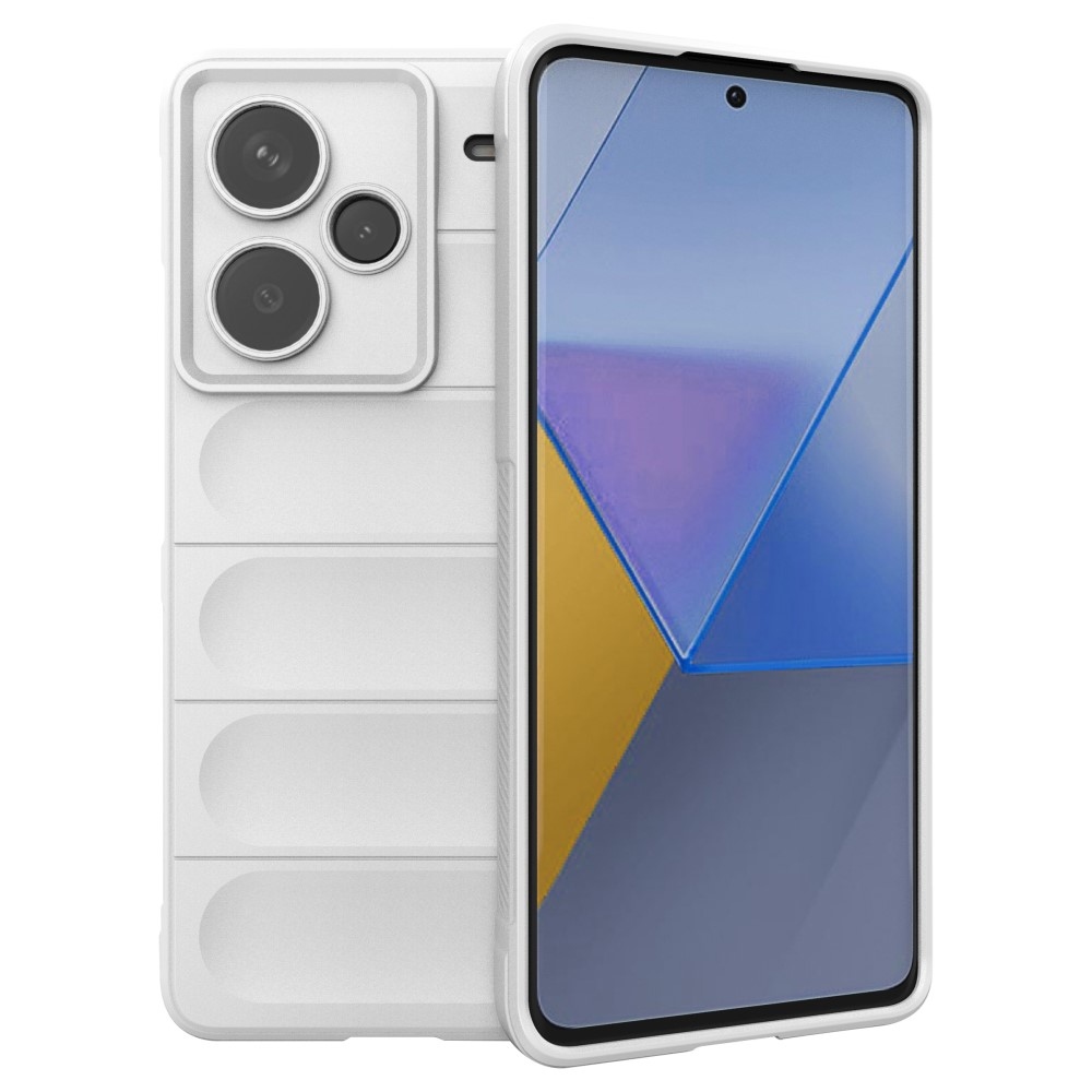 Rugg odolný gelový obal na Xiaomi Redmi Note 13 Pro+ 5G - bílý