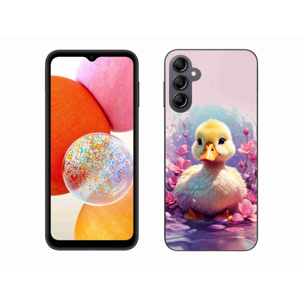 Gelový kryt mmCase na Samsung Galaxy A14 4G/5G - kachnička