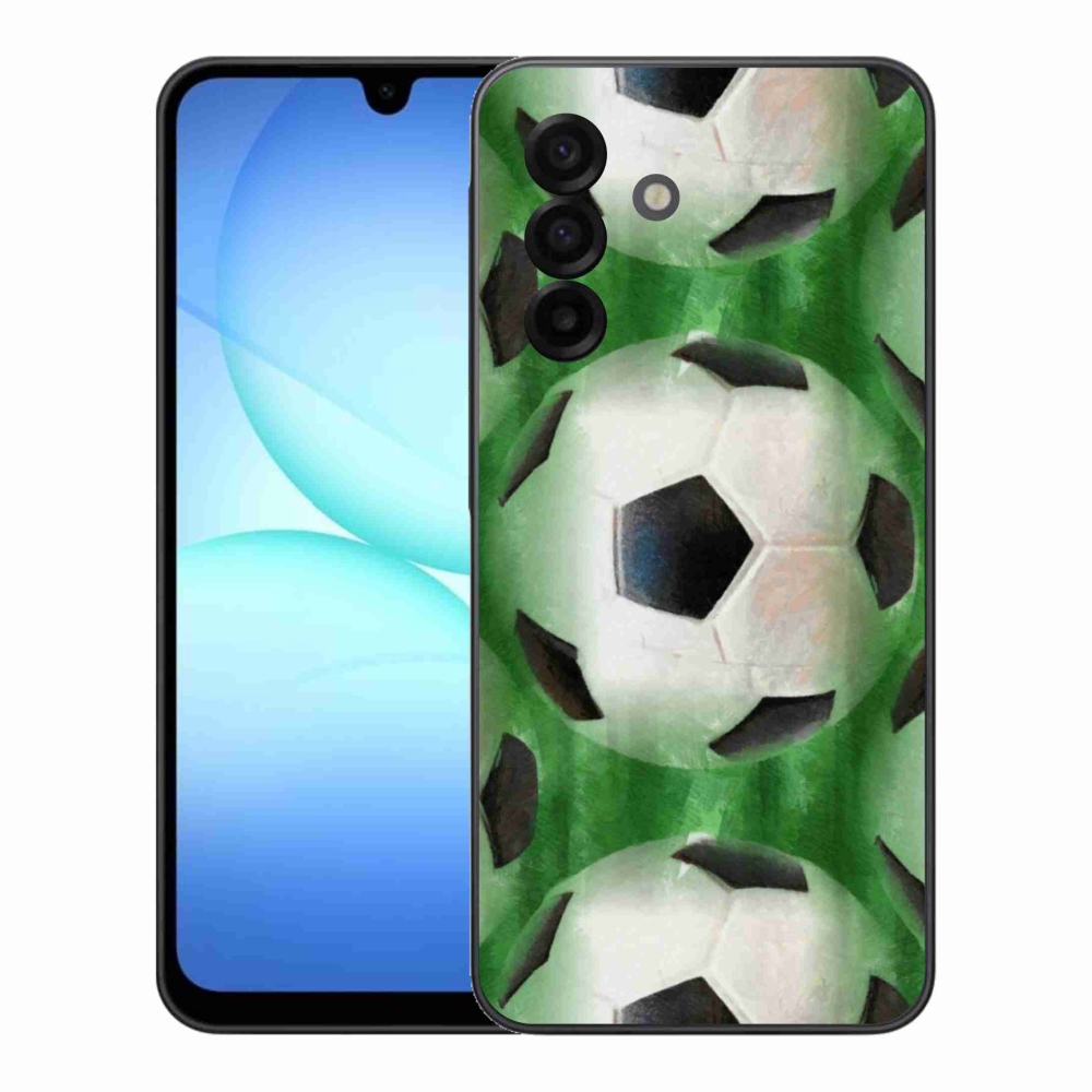 Gelový kryt mmCase na Samsung Galaxy A17 4G/5G - fotbalový míč