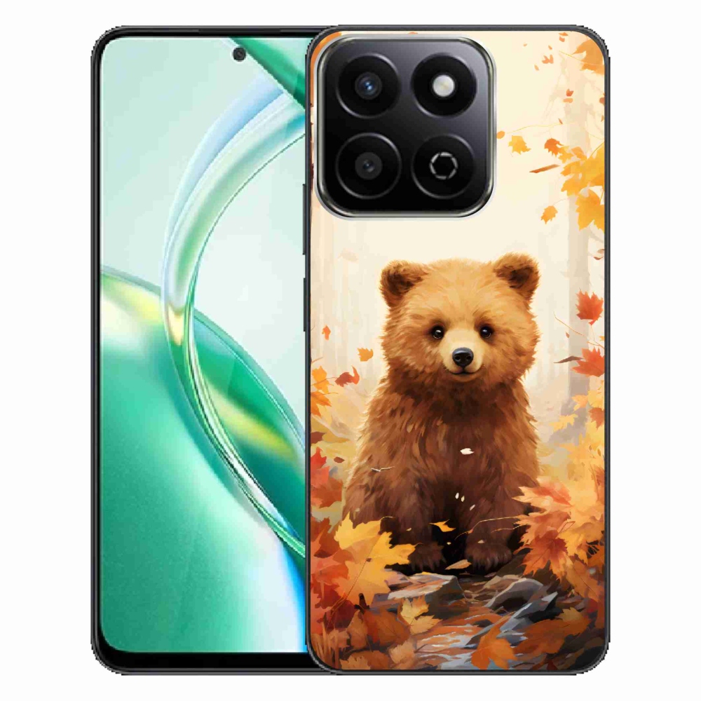 Gelový kryt mmCase na Honor 200 Smart 5G - medvěd v lese