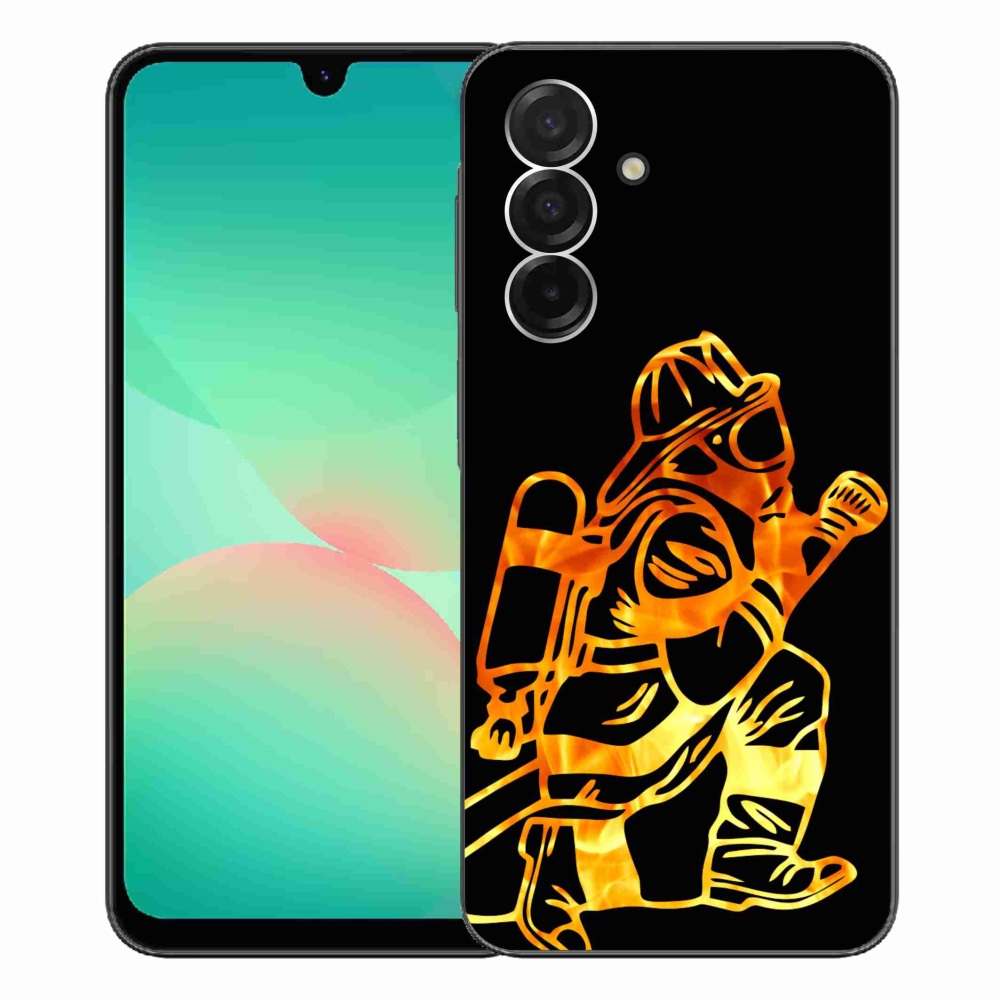 Gelový kryt mmCase na Samsung Galaxy A26 5G - hasič 1
