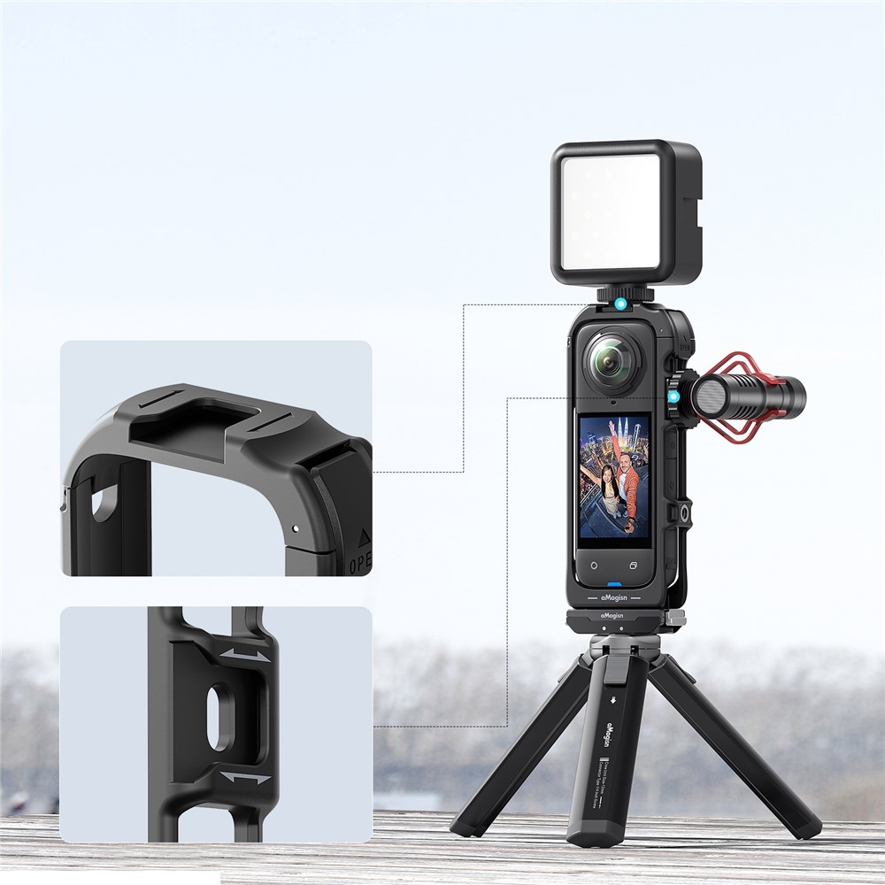 AMAGISN rychloupínací ochranný rám pro Insta360 X5