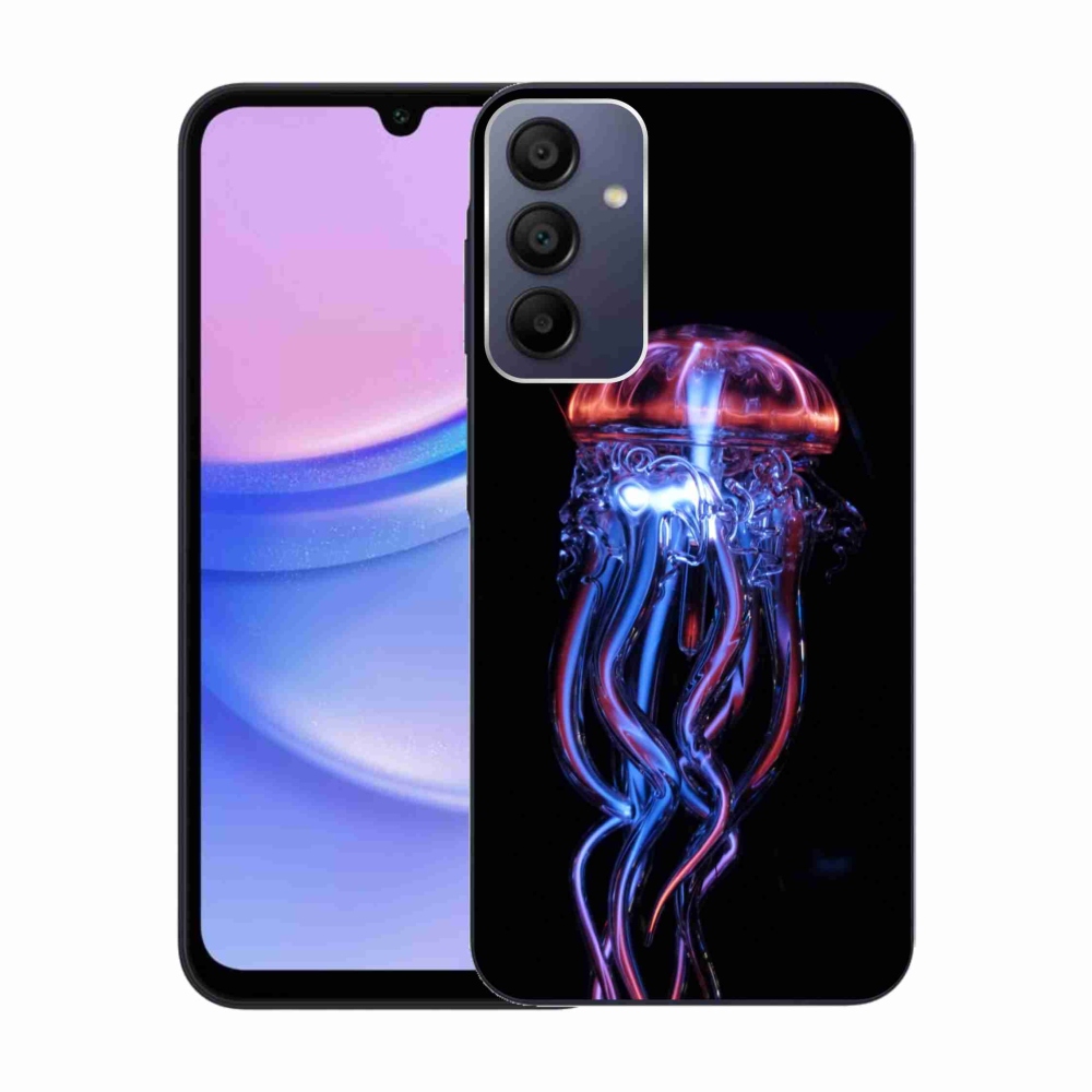 Gelový kryt mmCase na Samsung Galaxy A15 4G/5G - medúza