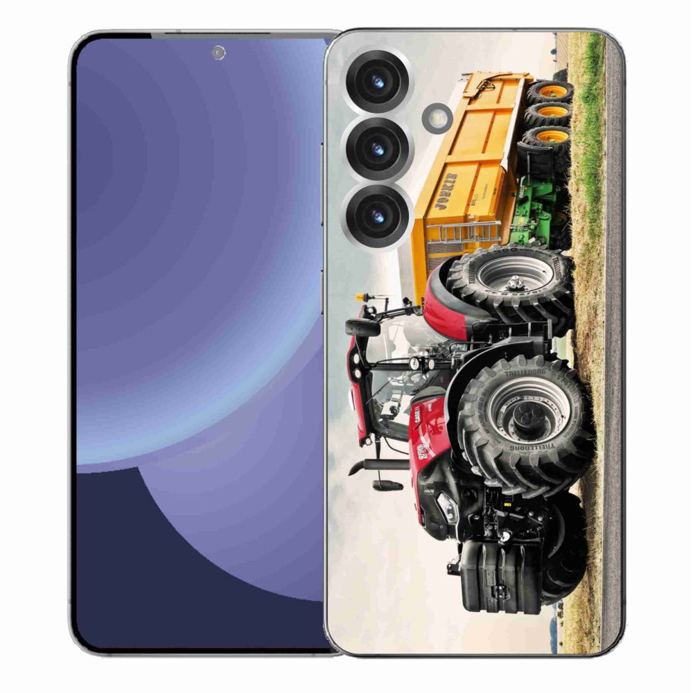 Gelový kryt mmCase na Samsung Galaxy S25+ - traktor 3