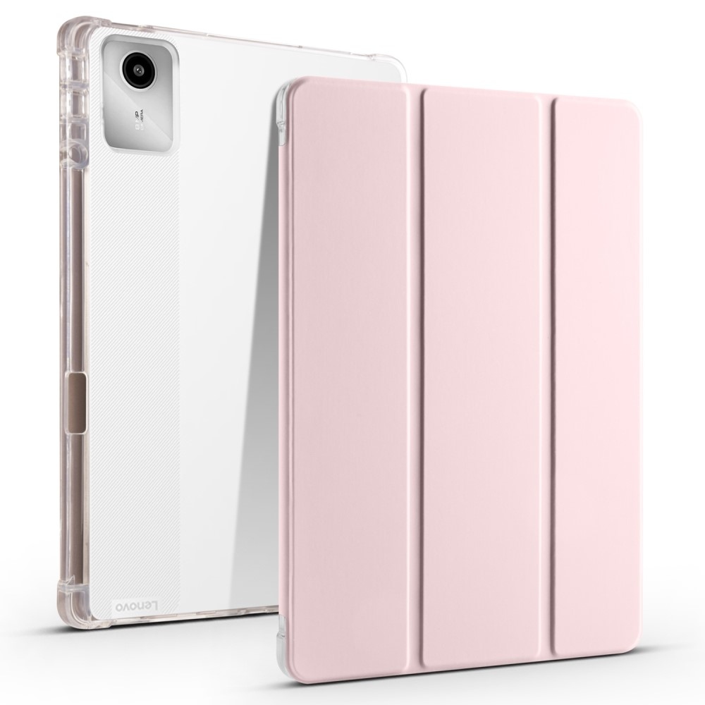 Case chytré zavírací pouzdro na Lenovo Tab M11/Tab K11 - růžové
