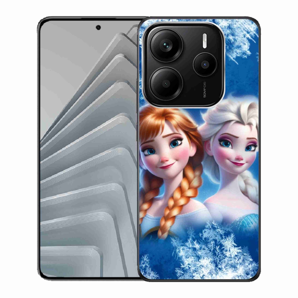 Gelový kryt mmCase na Xiaomi Redmi Note 14 5G - ledové království 2