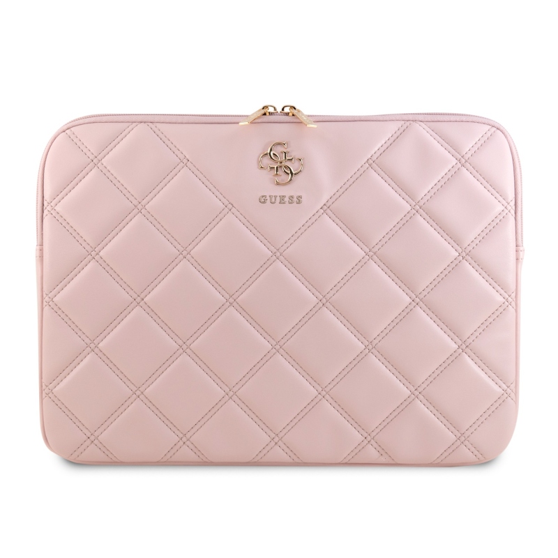 Guess PU Quilted 4G Metal Logo Obal na Notebook 13/14