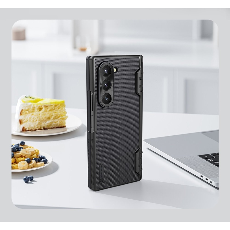 Nillkin Super Frosted FOLD Zadní Kryt pro Samsung Galaxy Z Fold 6 Black