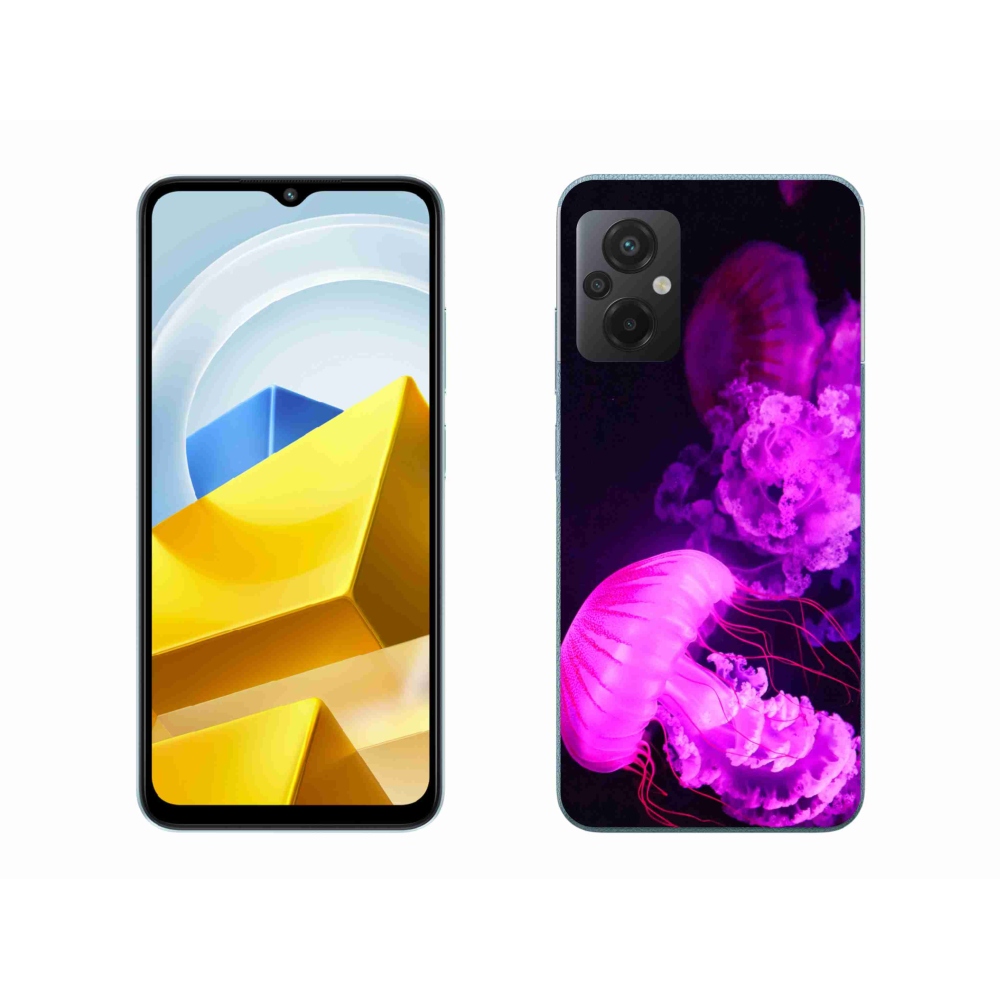 Gelový kryt mmCase na Xiaomi Poco M5 4G - medúza 1