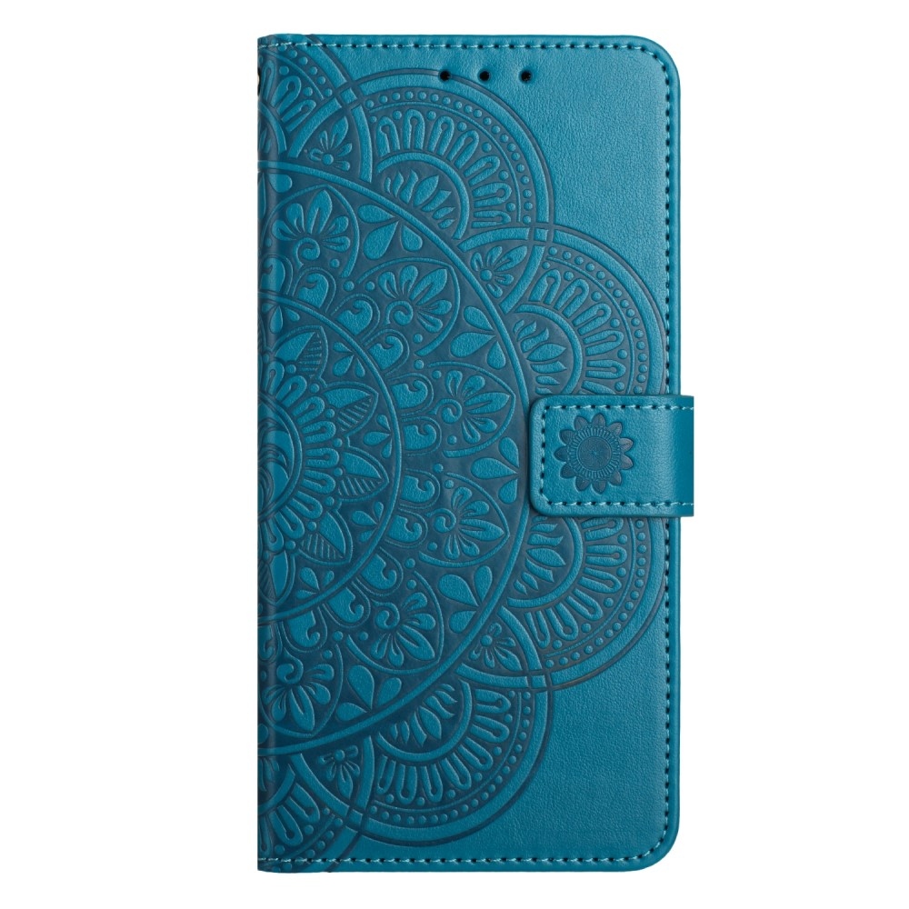 Mandala knížkové pouzdro na Xiaomi Redmi 13C 5G - modré