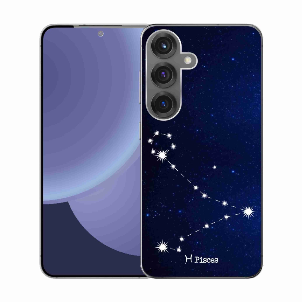 Gelový kryt mmCase na Samsung Galaxy S25 - souhvězdí Ryby
