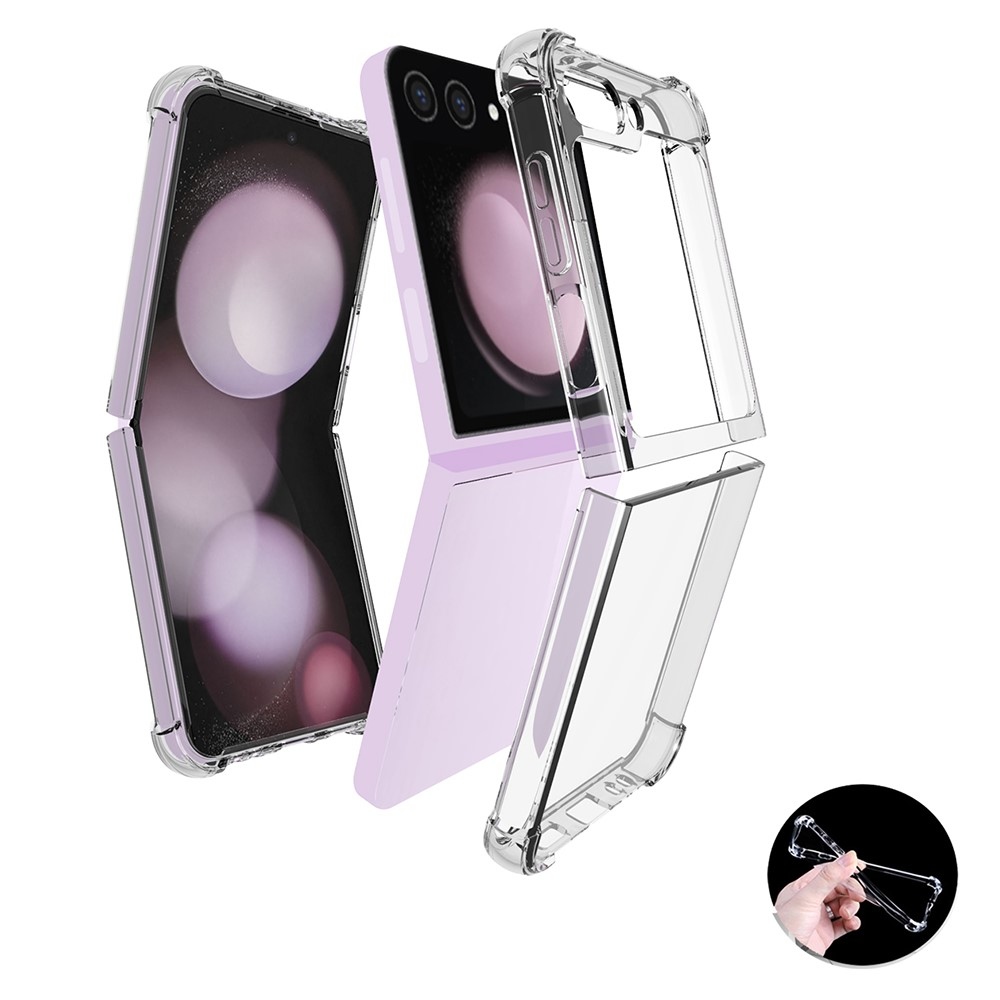 Gelový obal se zesílenými rohy na Samsung Galaxy Z Flip6 5G