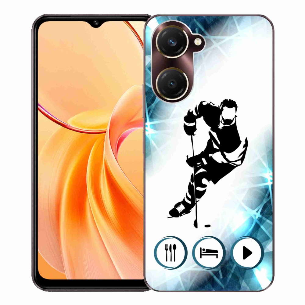 Gelový kryt mmCase na Vivo Y28s 5G - hokej 1