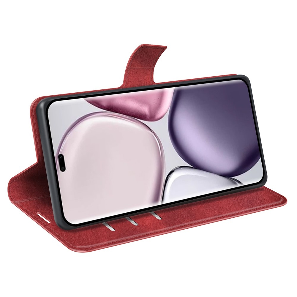 Stand knížkové pouzdro na Honor Magic 7 Lite 5G - červené