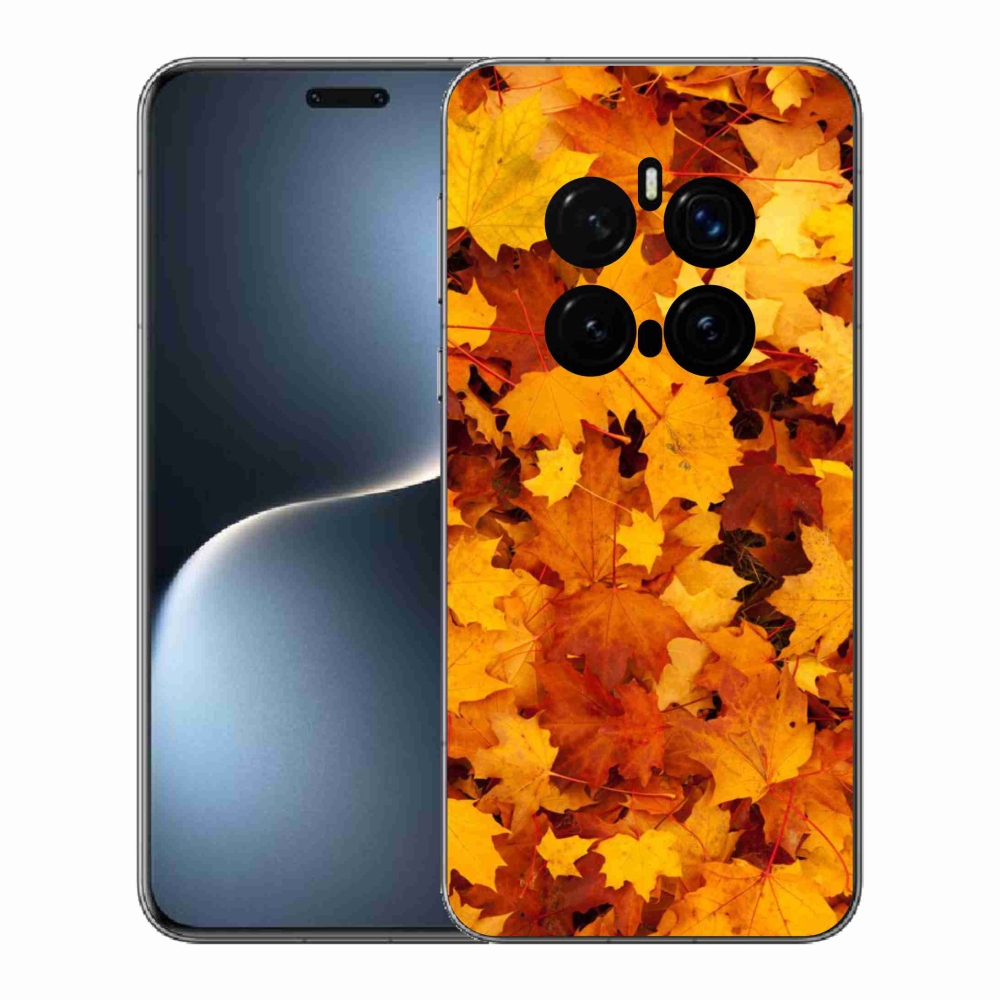 Gelový kryt mmCase na Honor Magic 7 Pro 5G - javorové listy