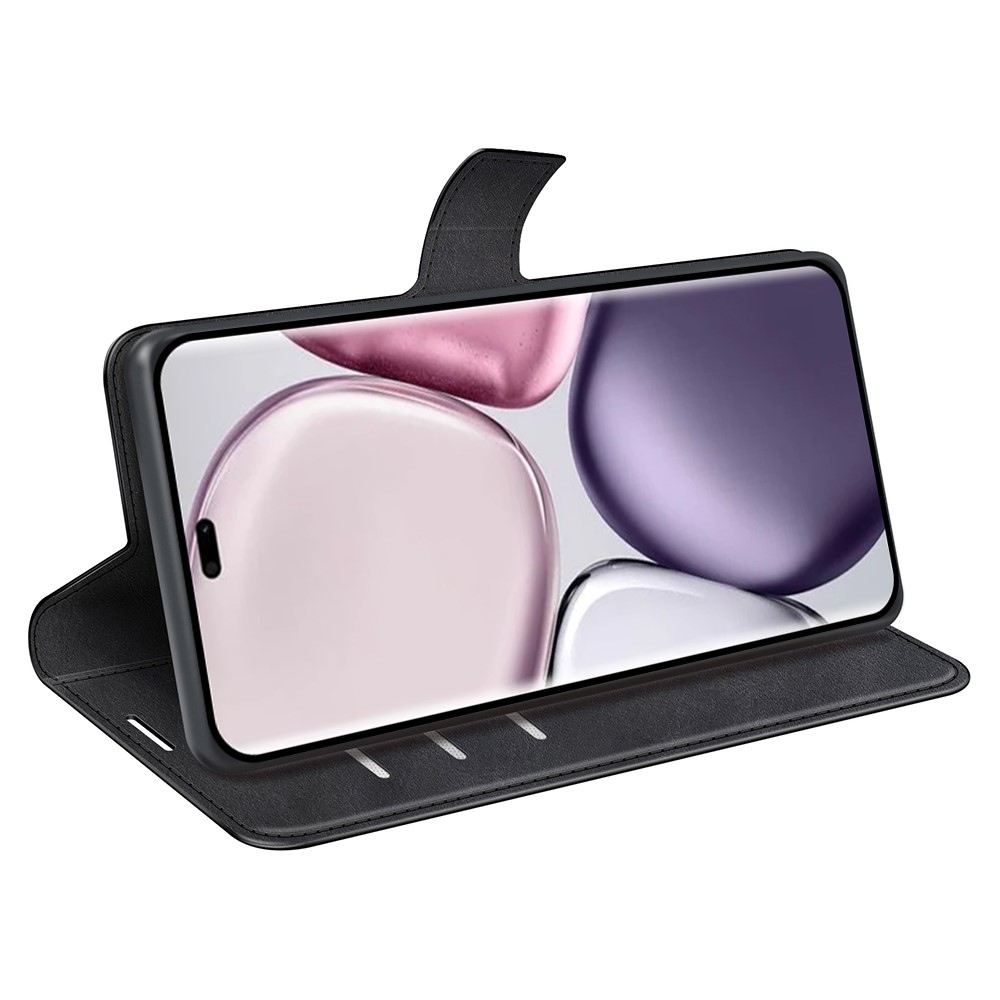 Stand knížkové pouzdro na Honor Magic 7 Lite 5G - černé