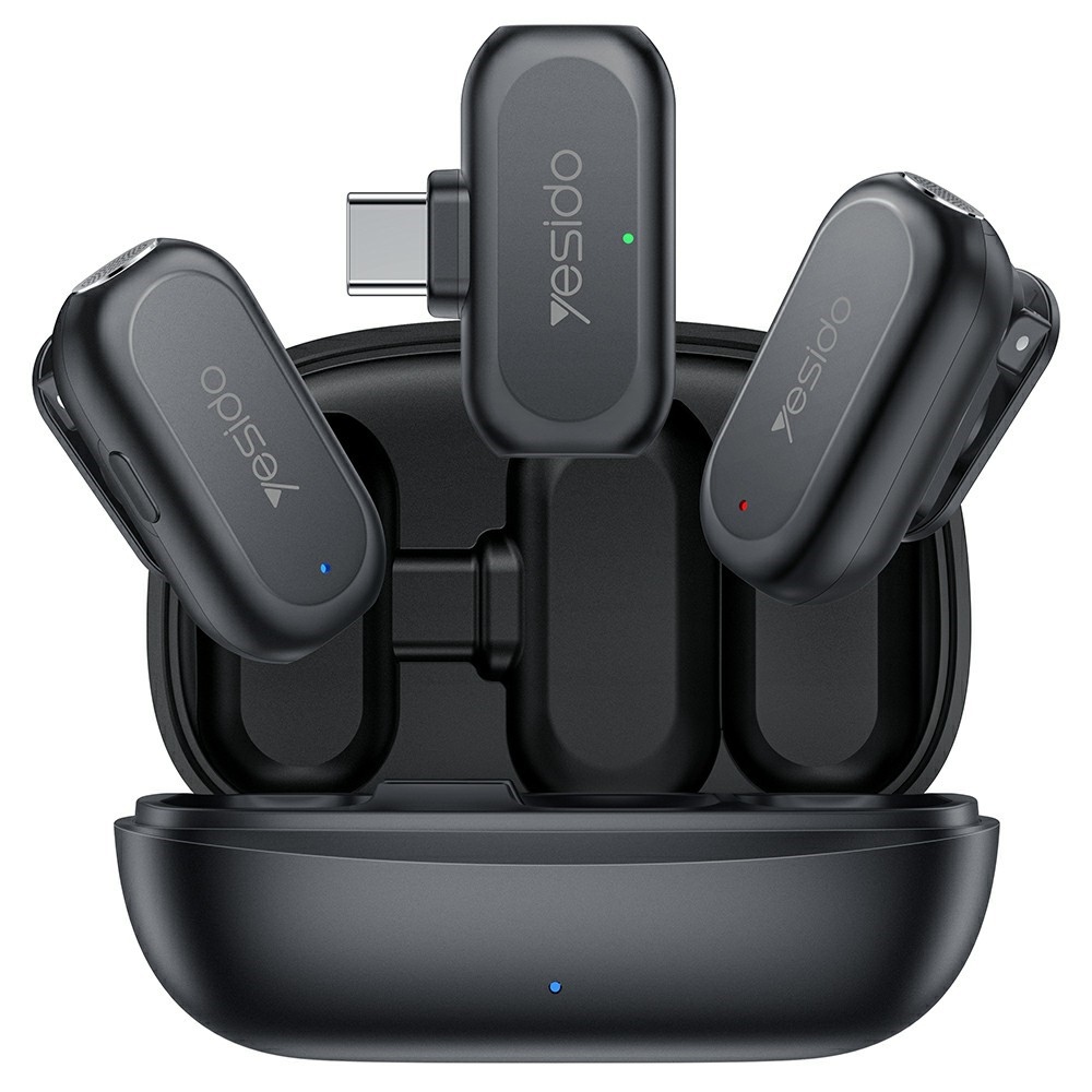 Yesido KR22 bezdrátový klopový mikrofon s AI redukcí šumu USB-C