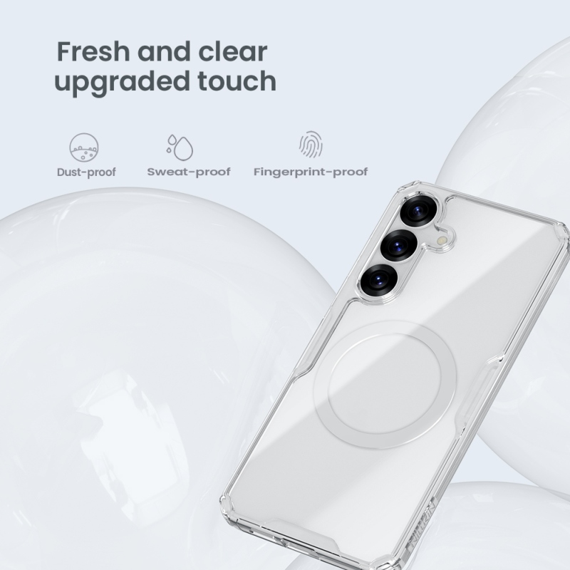 Nillkin Nature TPU PRO Magnetic Kryt pro Samsung Galaxy S25 Transparent
