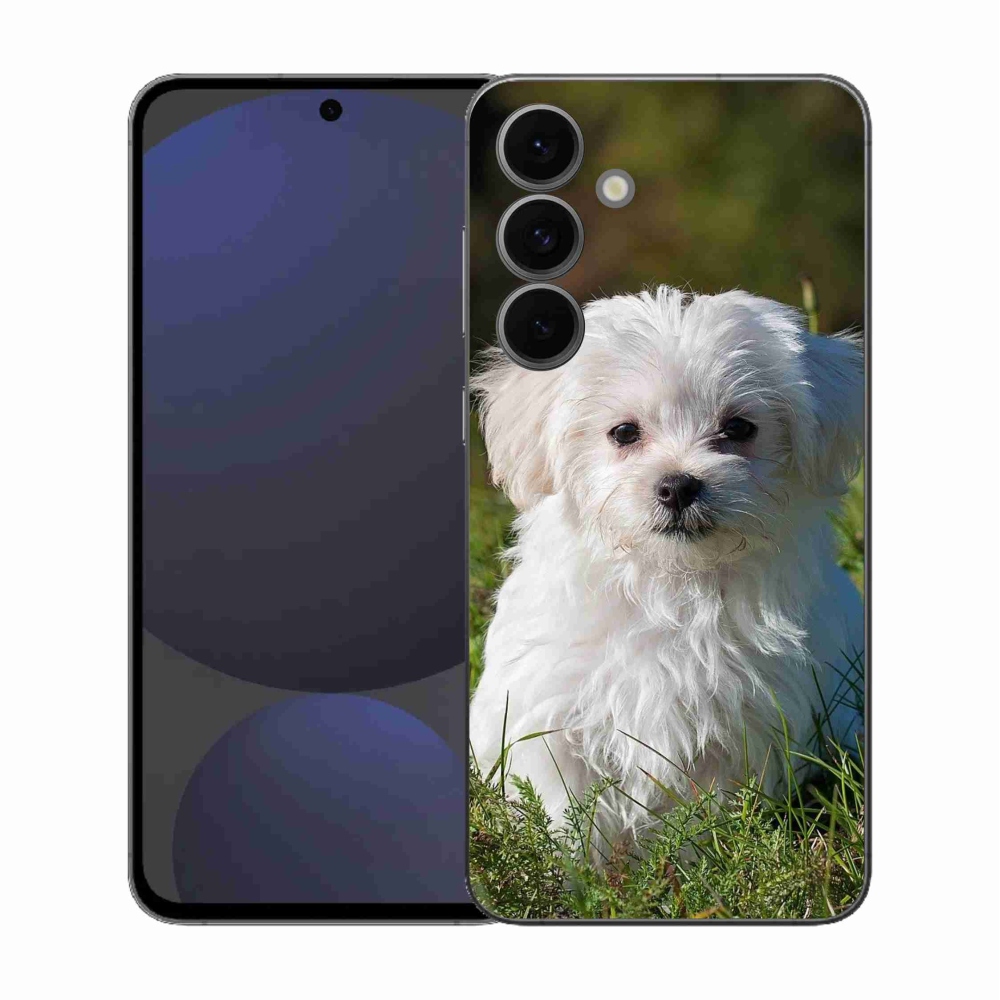 Gelový kryt mmCase na Samsung Galaxy S25 FE - bišonek