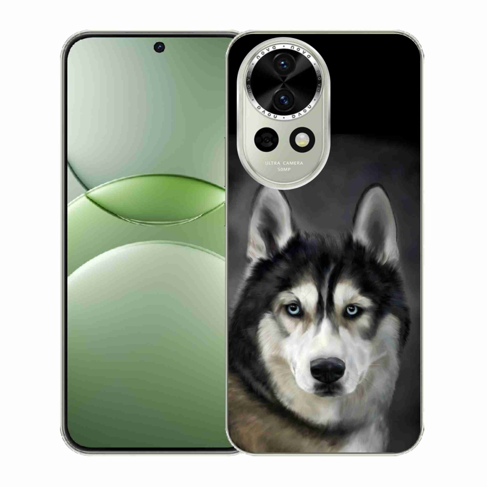 Gelový kryt mmCase na Huawei Nova 13 5G - husky