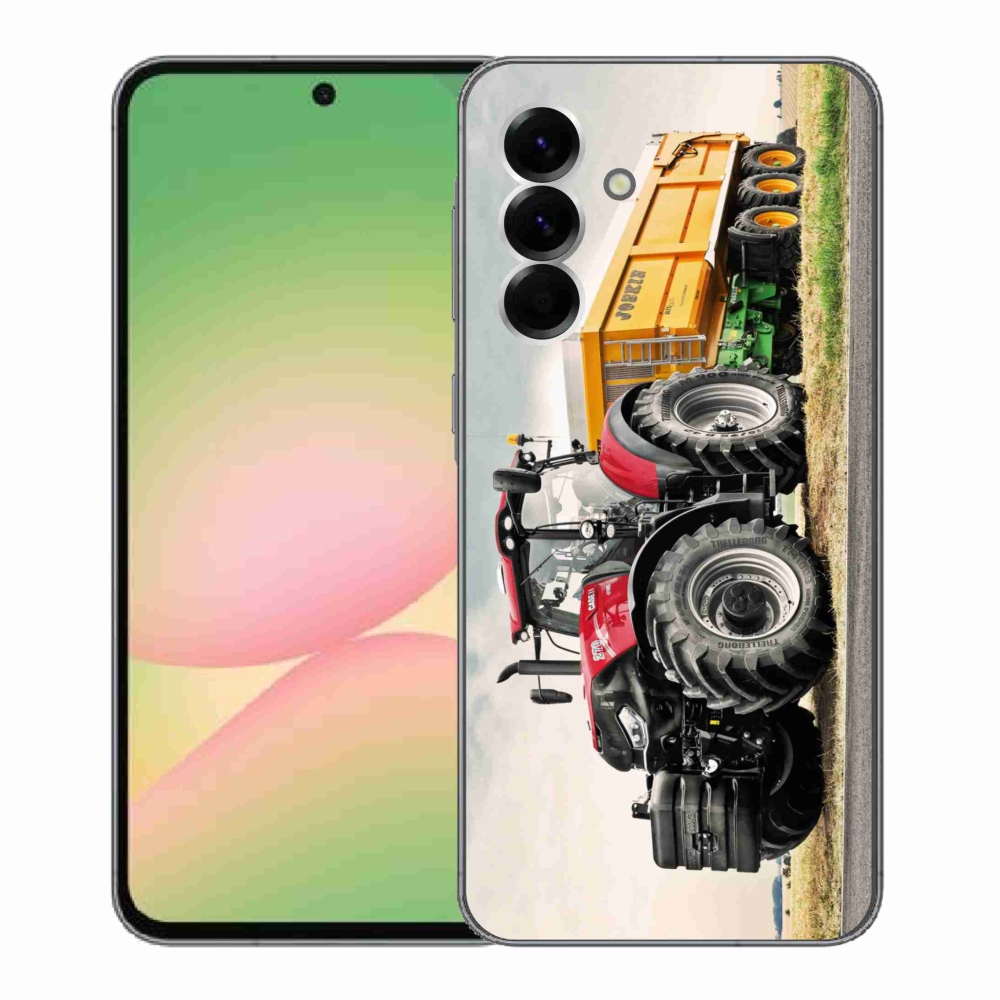 Gelový kryt mmCase na Samsung Galaxy A56 5G - traktor 3