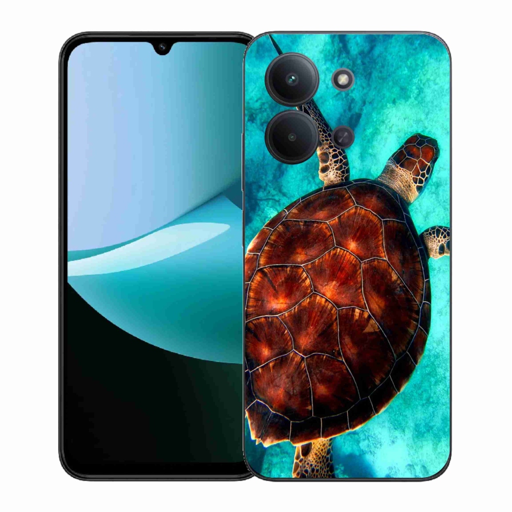 Gelový kryt mmCase na Xiaomi Redmi 15C 4G (171mm)/Poco C85 4G (171mm) - želva