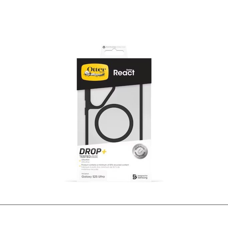 GP-FPS938OB Samsung by Otterbox React Ochranný Kryt pro Galaxy S25 Ultra Black Crystal