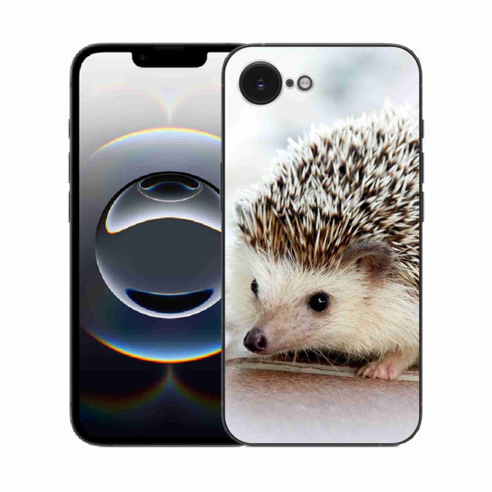 Gelový kryt mmCase na iPhone 16e - ježek
