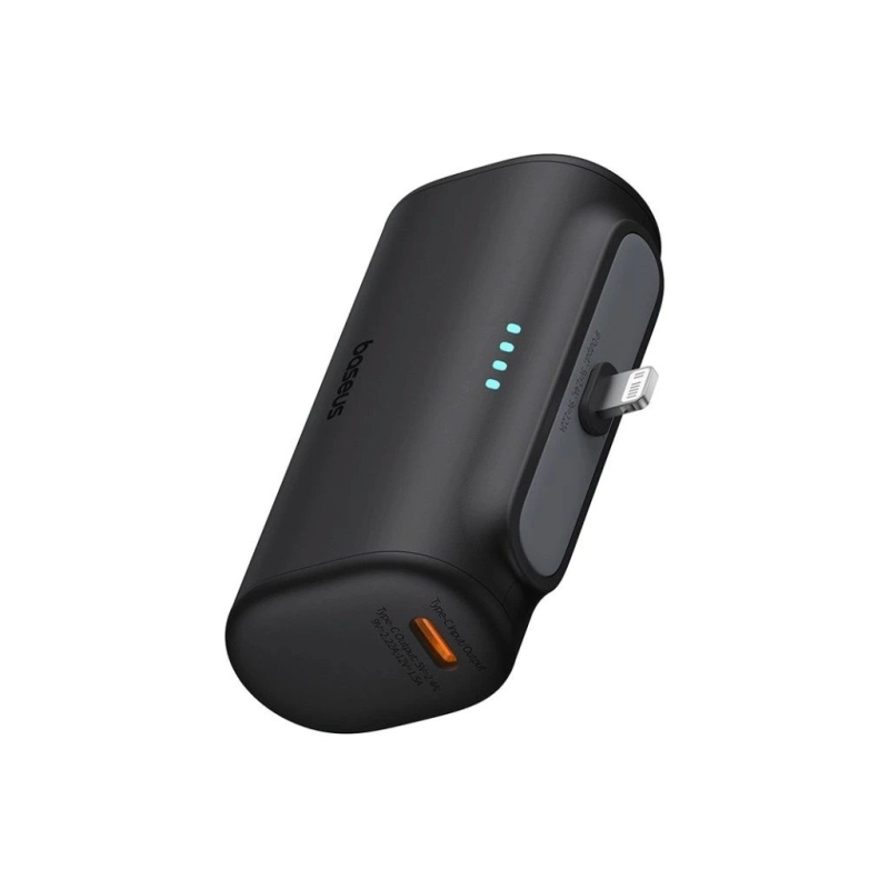Baseus Compact (IP Edition) 20W Fast Charge USB-C Powerbanka 5000mAh Cluster Black