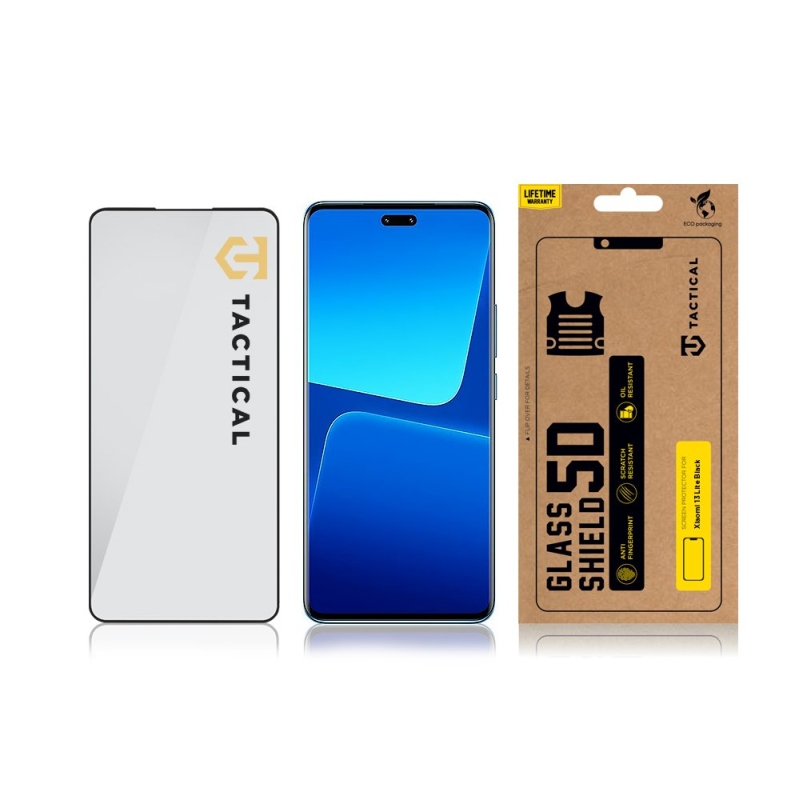 Tactical Glass Shield 5D sklo pro Xiaomi 13 Lite Black