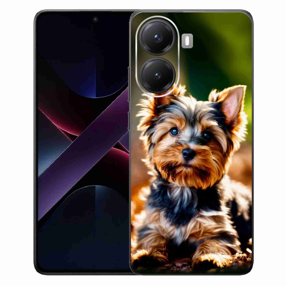 Gelový kryt mmCase na Xiaomi Poco X7 Pro 5G - jorkšír 10