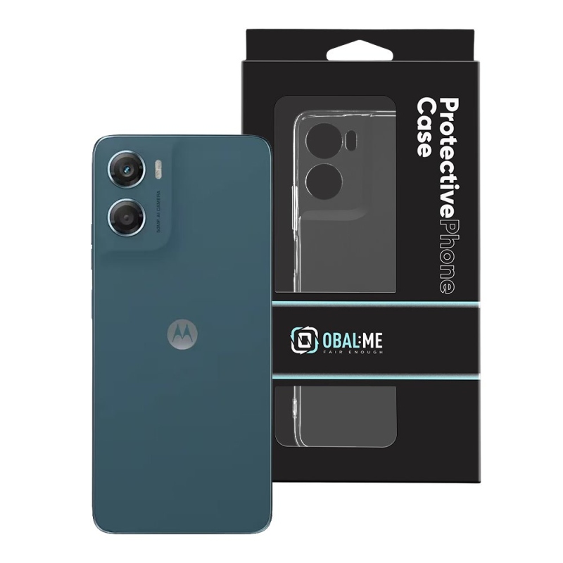 OBAL:ME TPU Kryt pro Motorola G06/G06 Power Transparent