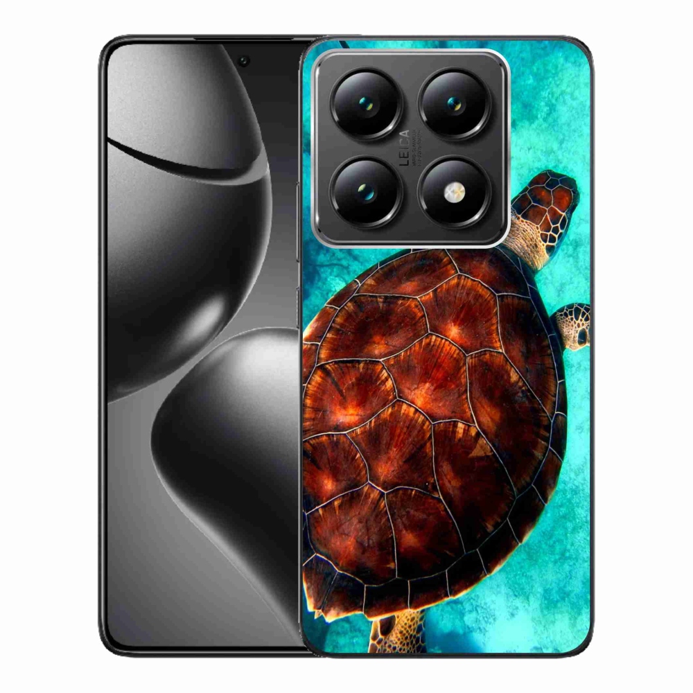Gelový kryt mmCase na Xiaomi 14T Pro - želva