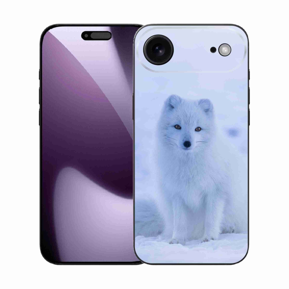 Gelový kryt mmCase na iPhone 17 Air - polární liška