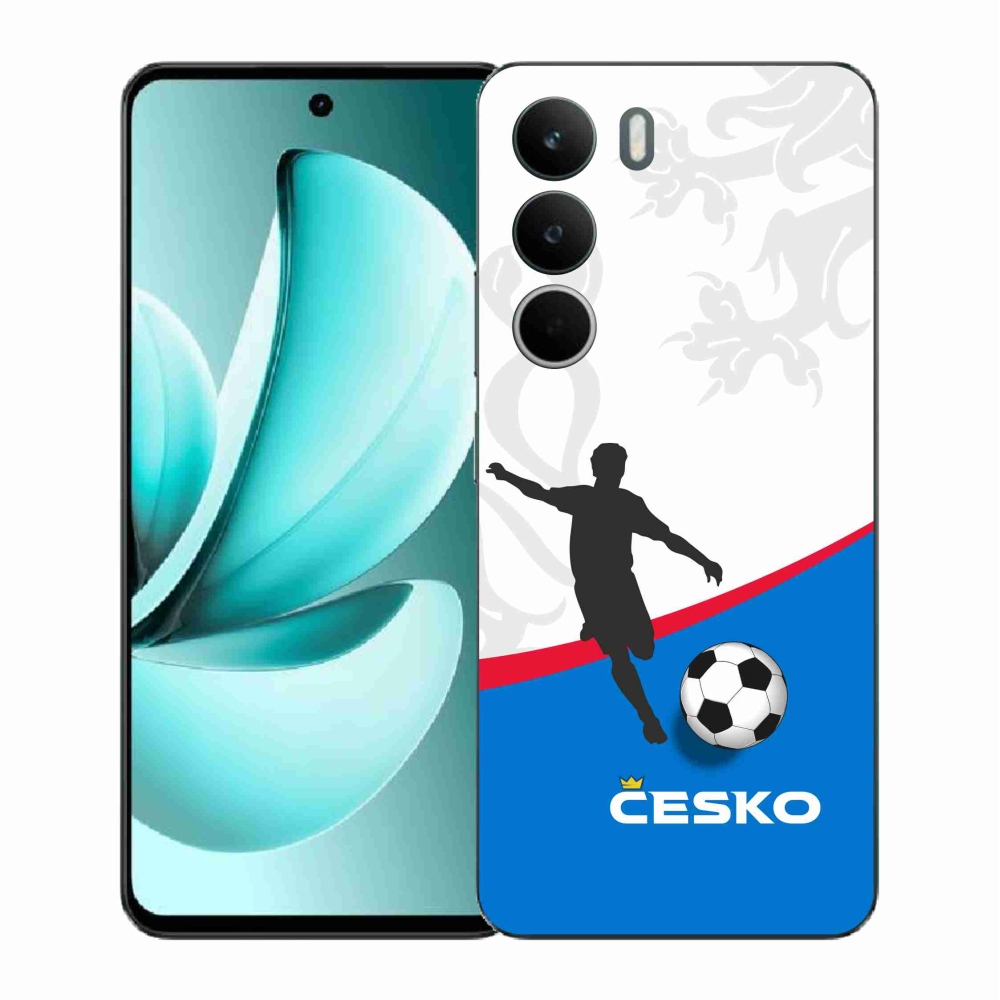 Gelový kryt mmCase na Realme C71 - fotbal Česko 1