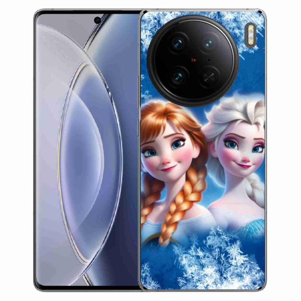 Gelový kryt mmCase na Vivo X90 Pro - ledové království 2