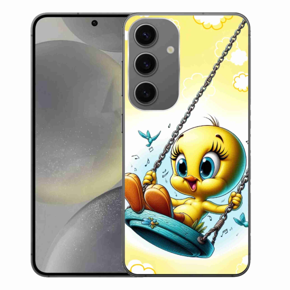Gelový kryt mmCase na Samsung Galaxy S24+ - tweety