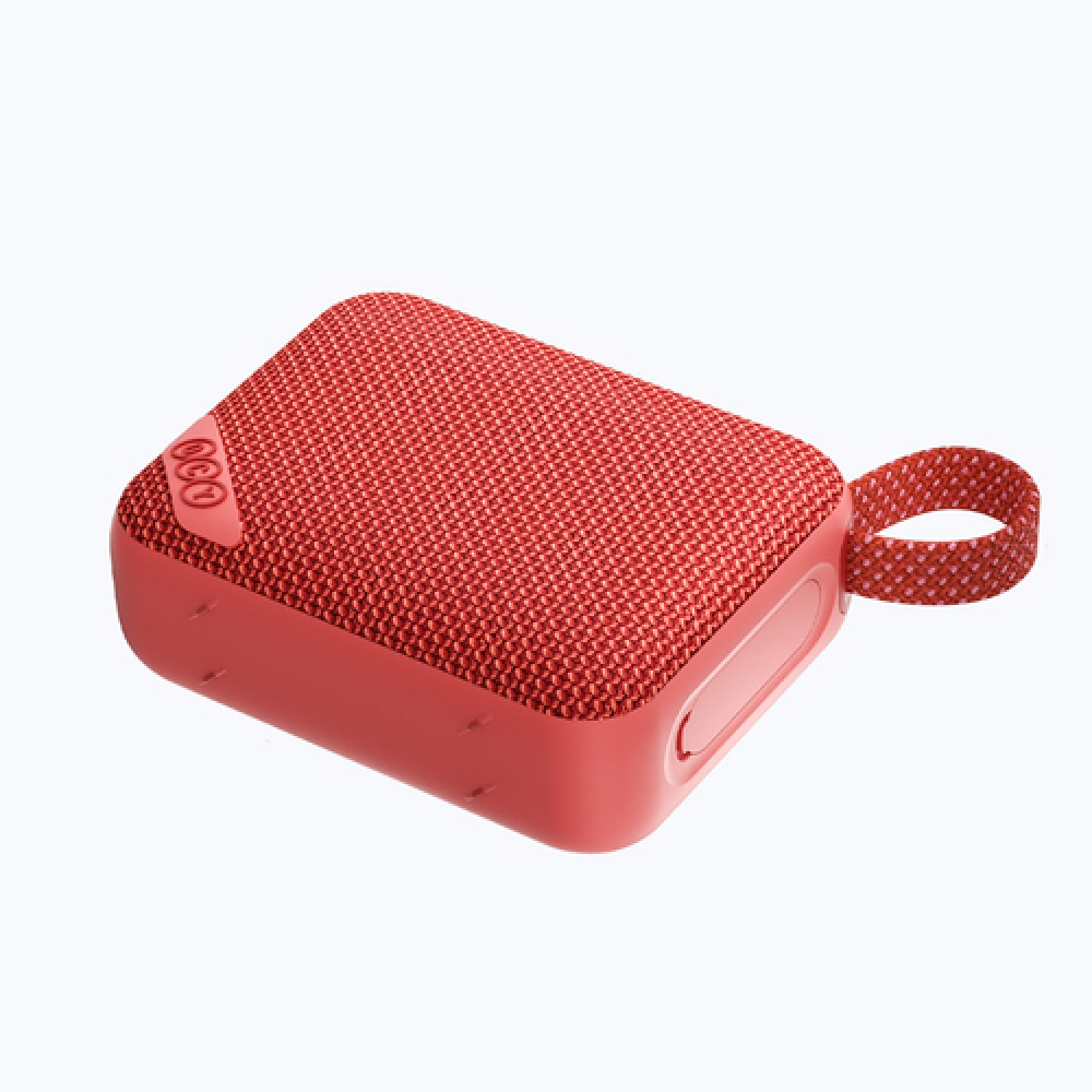 QCY SP2 Bluetooth reproduktor IP67 s RGB podsvícením - červený