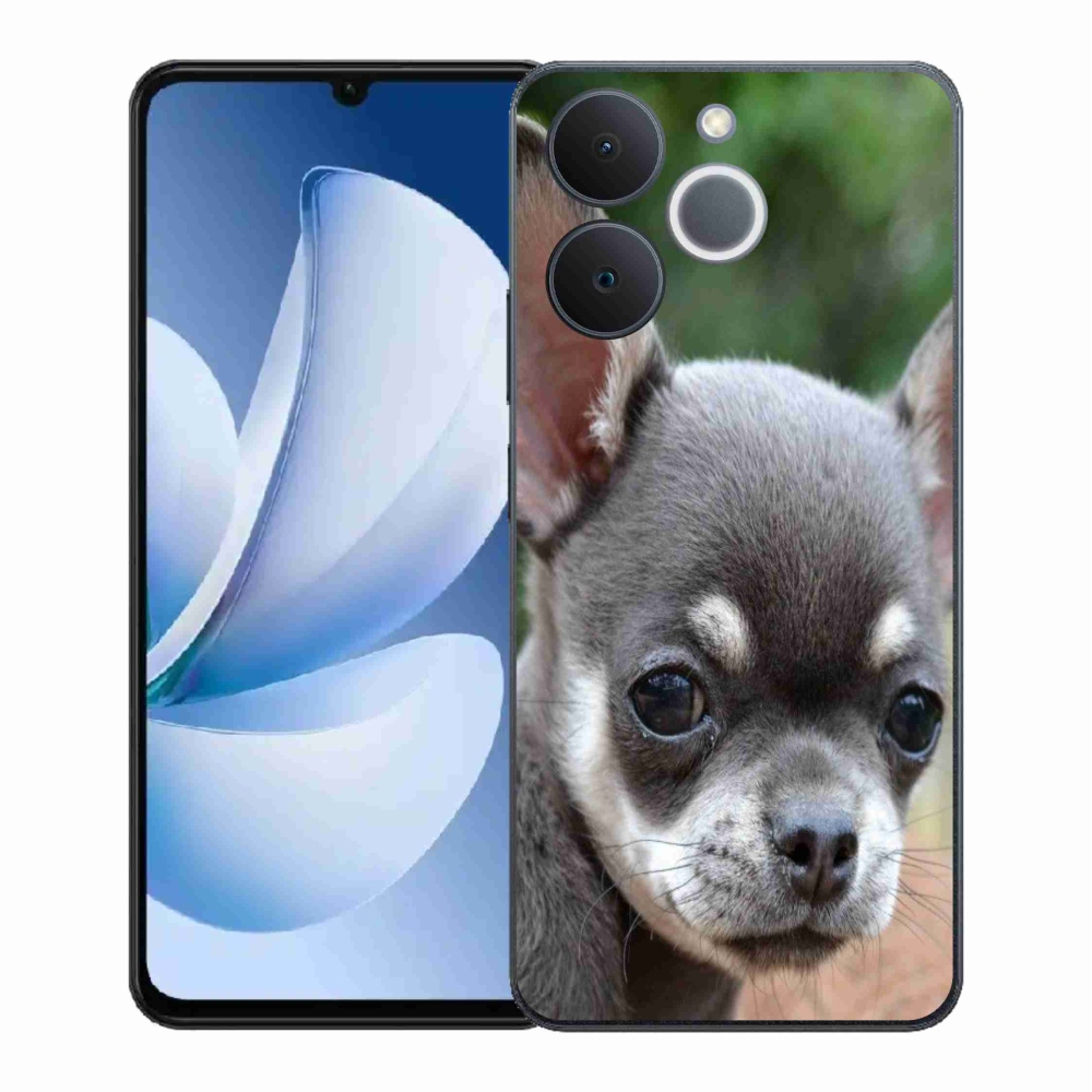 Gelový kryt mmCase na Realme Note 70T - čivava