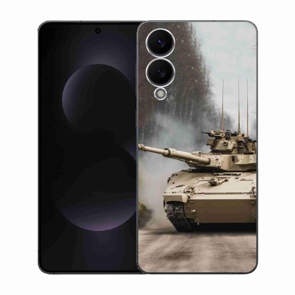 Gelový kryt mmCase na Samsung Galaxy S25 Edge - tank 1