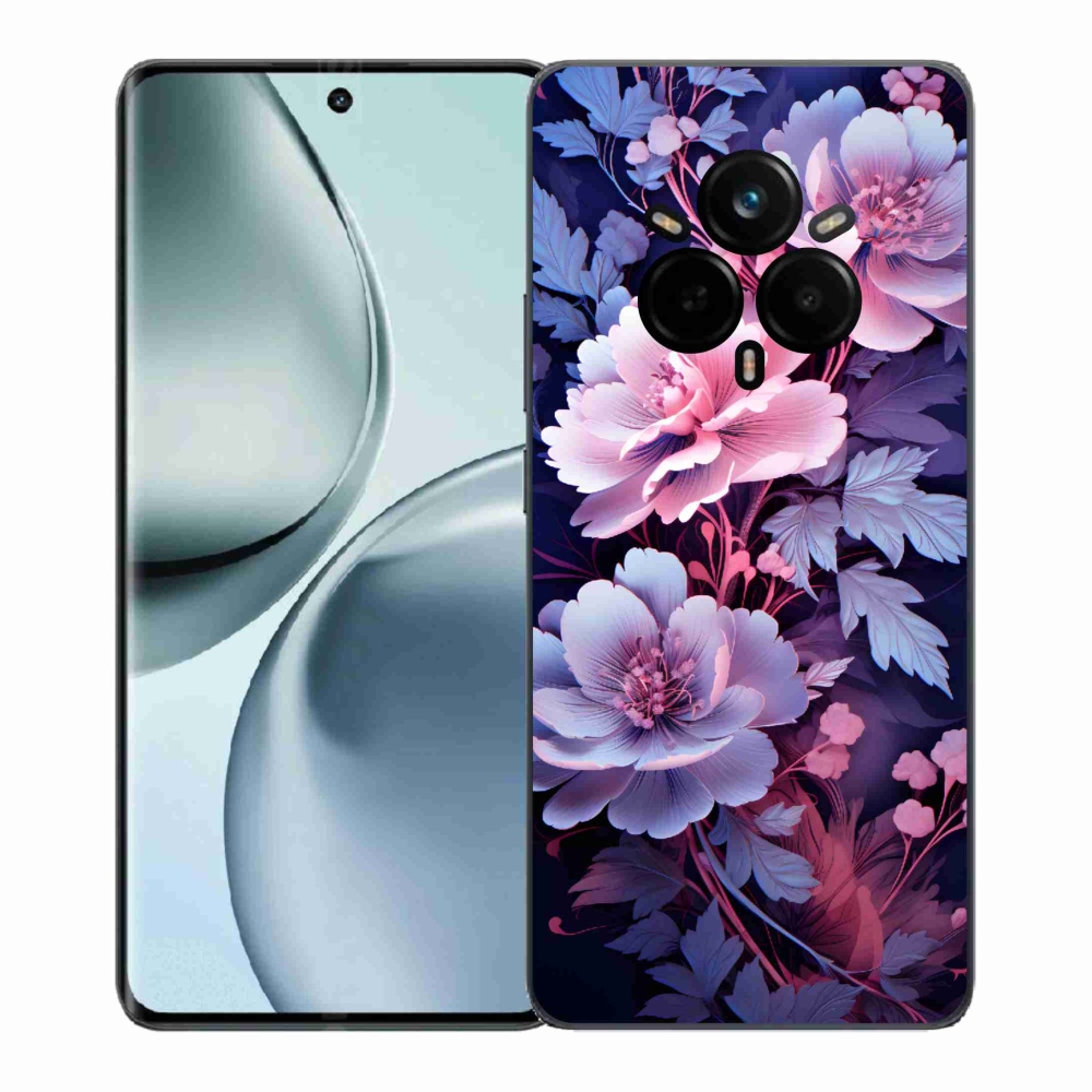 Gelový kryt mmCase na Realme 14 Pro 5G - květiny 11