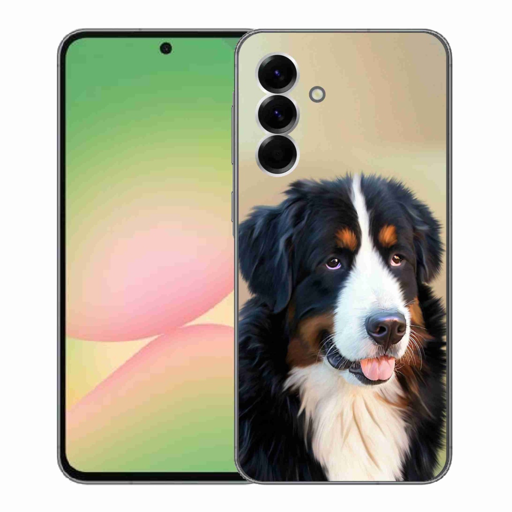 Gelový kryt mmCase na Samsung Galaxy A56 5G - bernský salašnický pes