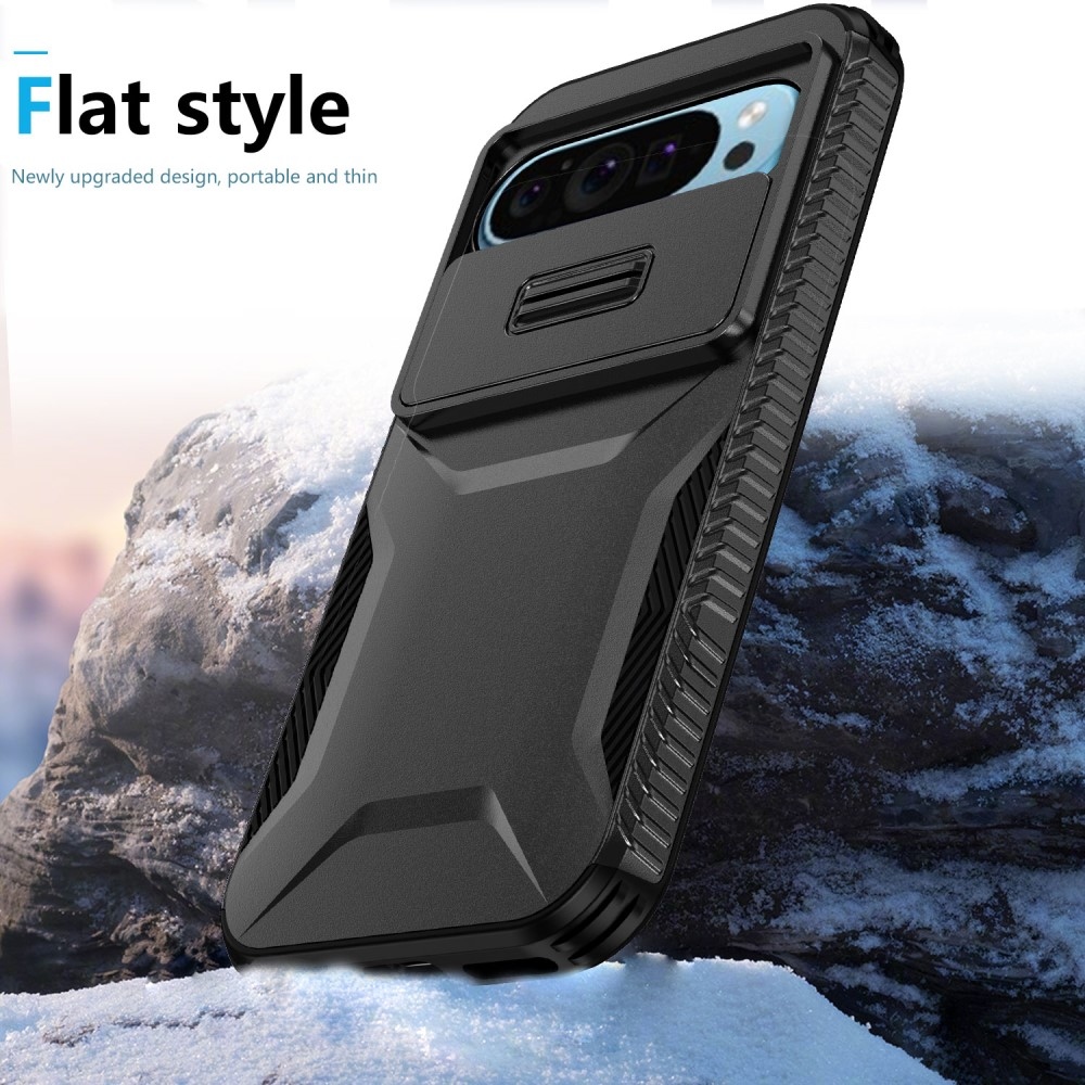 Lid odolný kryt na Google Pixel 9/9 Pro - černý