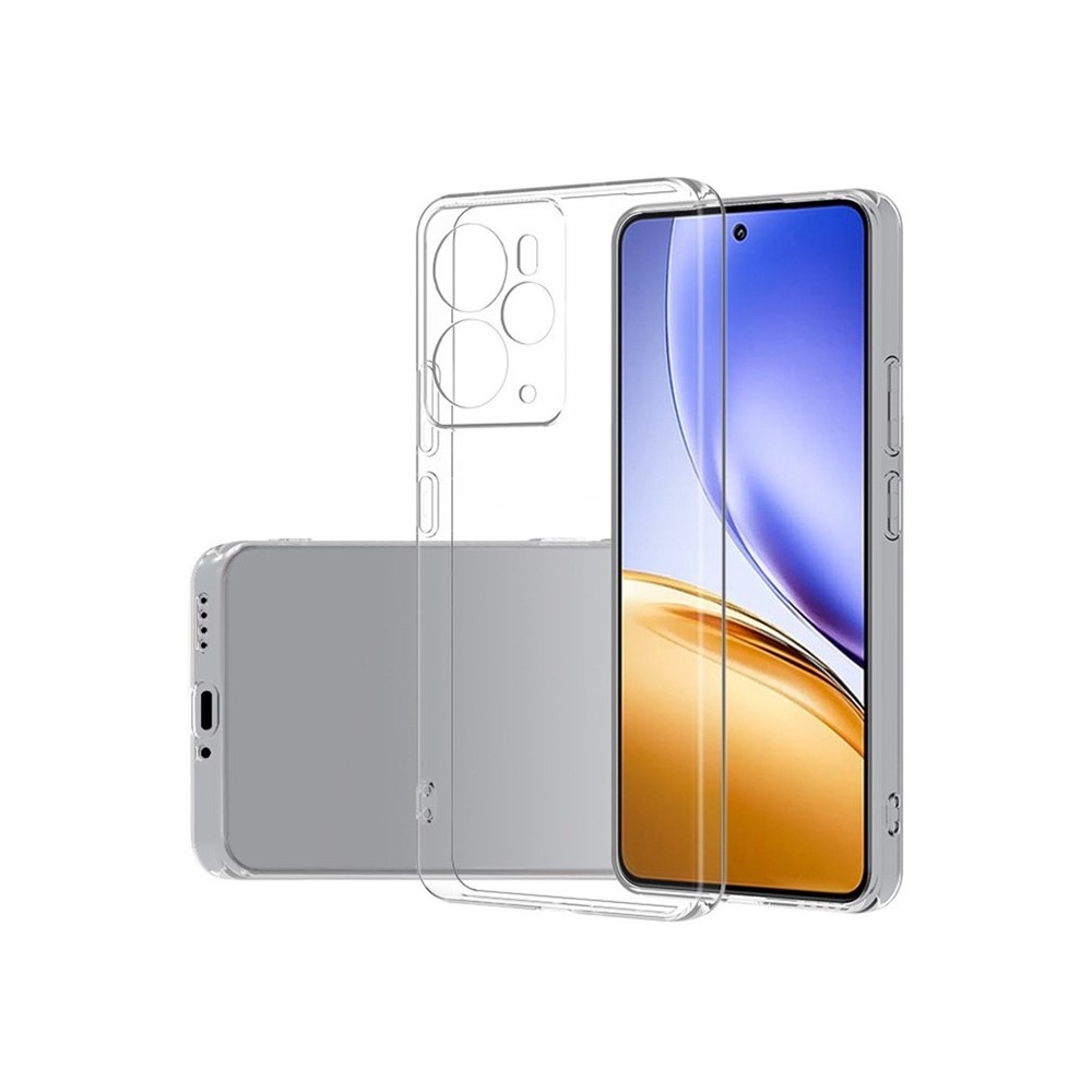 Průhledný gelový obal na Realme 14T 5G - průhledný