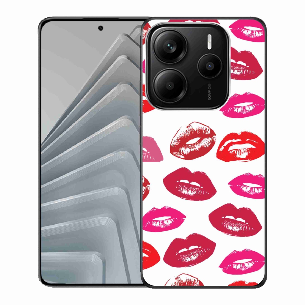 Gelový kryt mmCase na Xiaomi Redmi Note 14 5G - rty