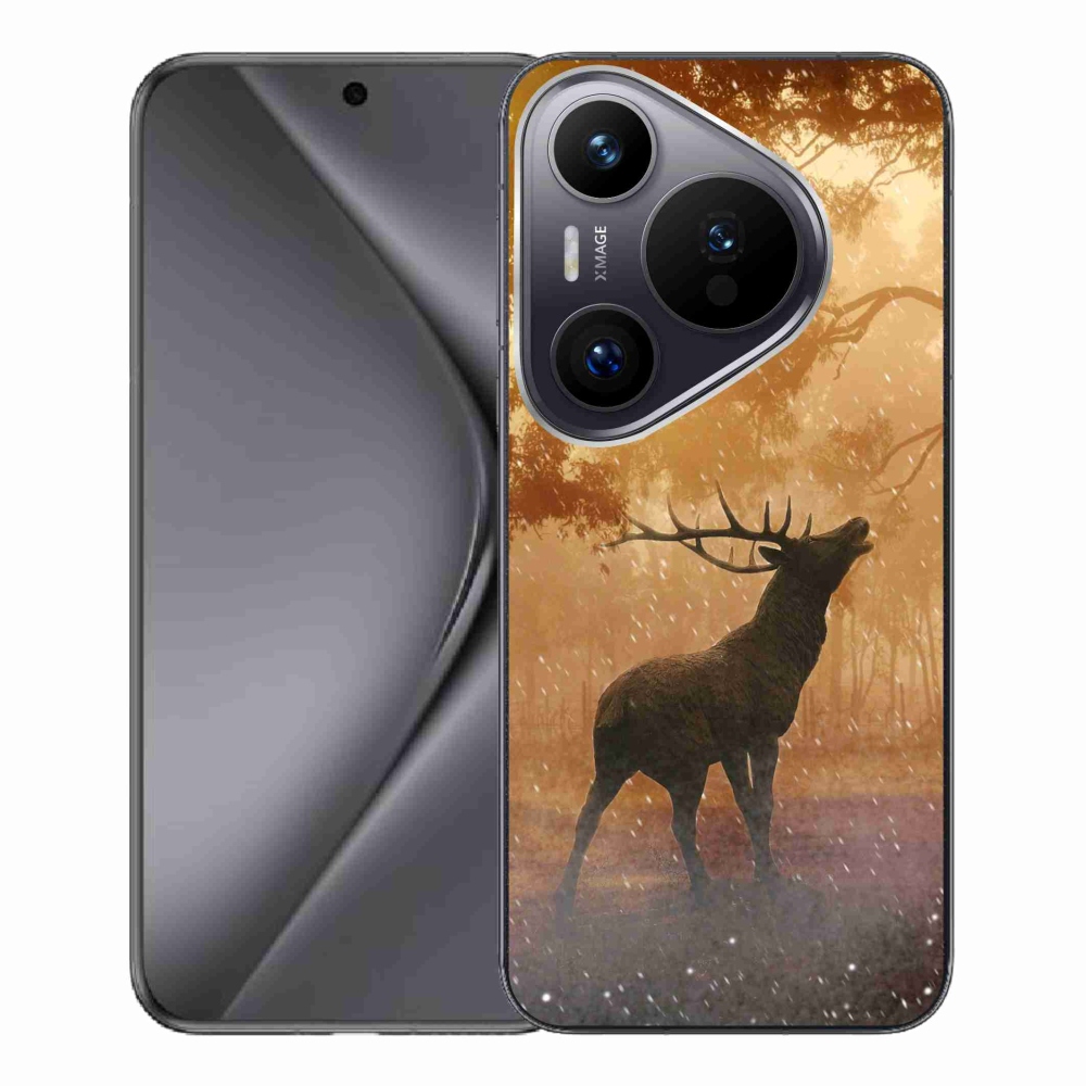 Gelový kryt mmCase na Huawei Pura 70 Pro - jelen v říji