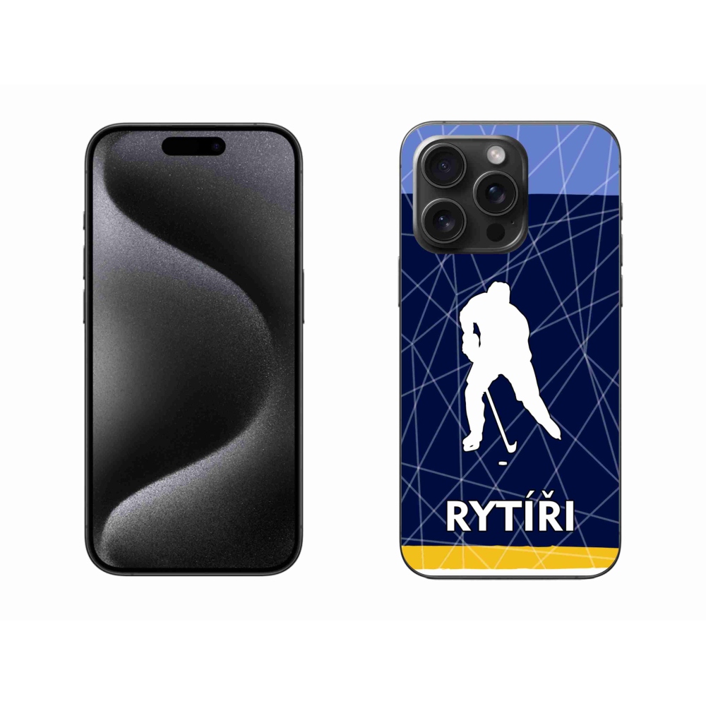 Gelový kryt mmCase na iPhone 15 Pro Max - Rytíři