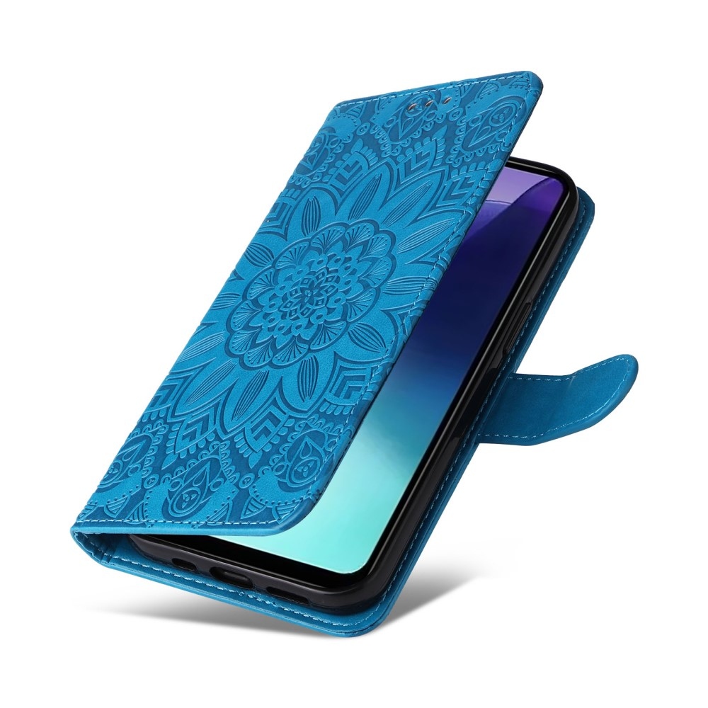 Sunflower knížkové pouzdro na Xiaomi Redmi 14C/Poco C75 - modré